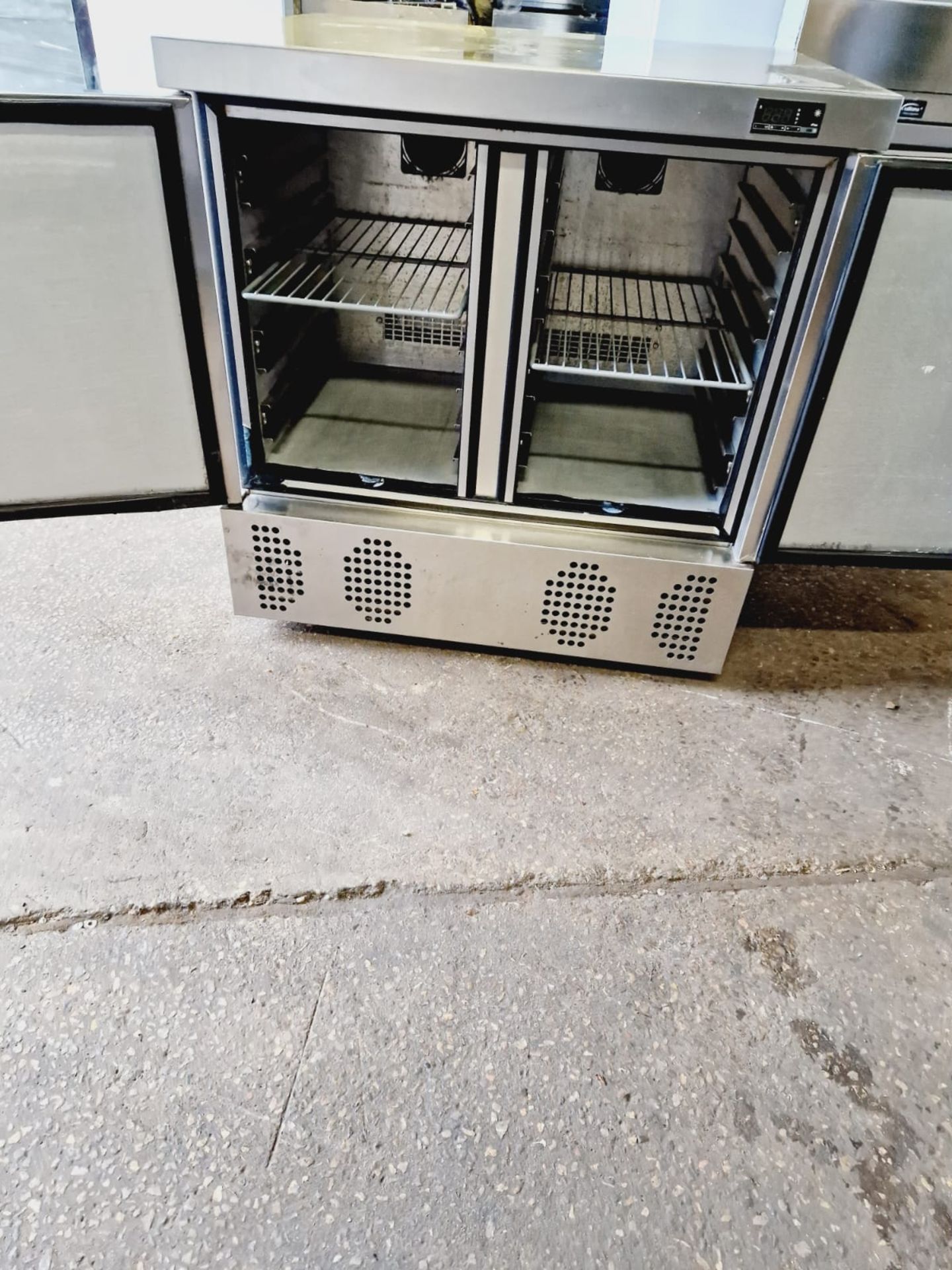 FOSTER UNDER COUNTER FRIDGE - DOUBLE DOOR - 90 CM W - NEW CONDITION  - Image 2 of 2