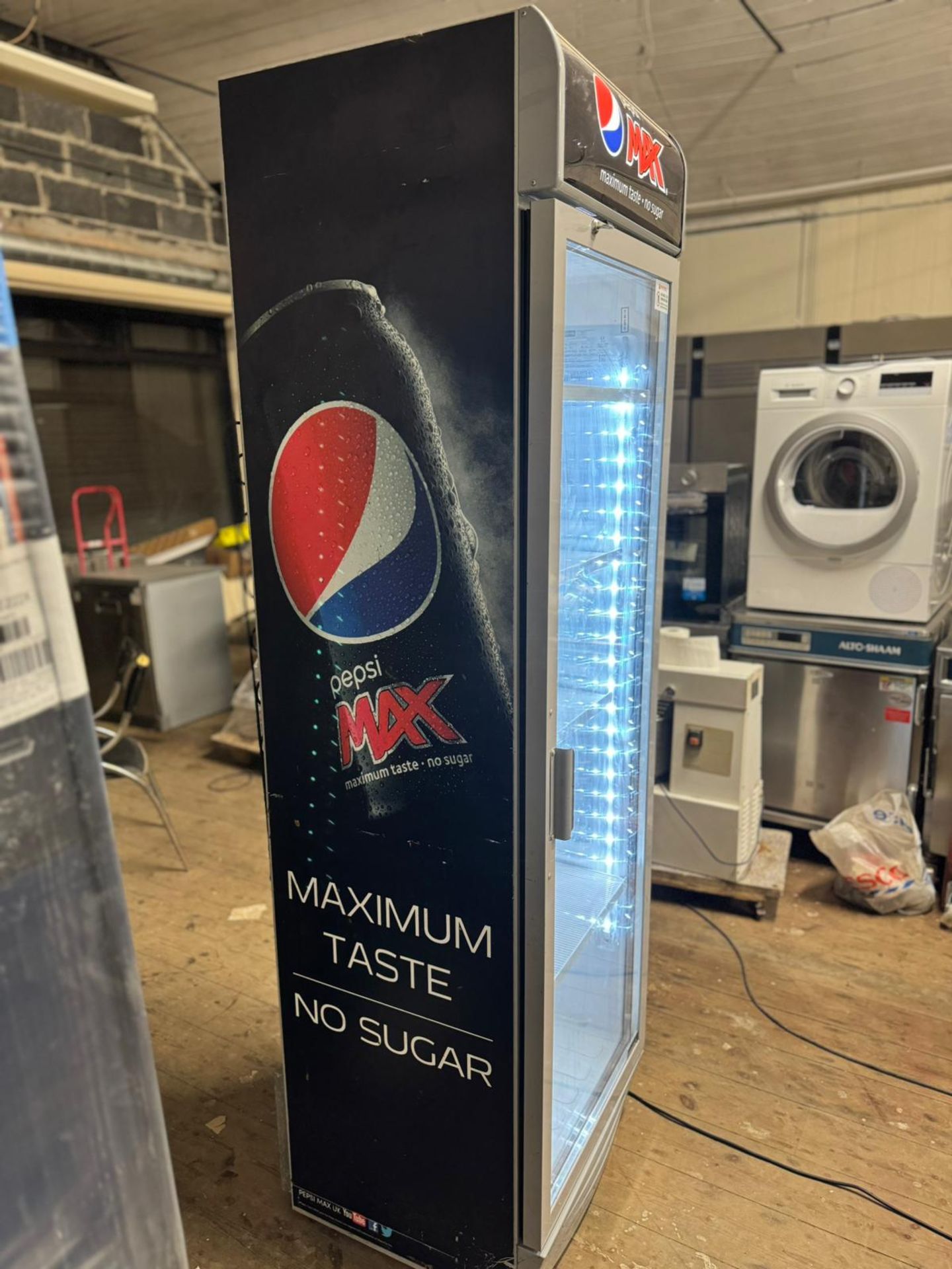 PEPSI DRINK FRIDGE - FULLY WORKING - Image 4 of 6