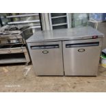 FOSTER HR360 UNDER COUNTER FRIDGE - 1200 MM W 700 MM D - FULLY WORKING