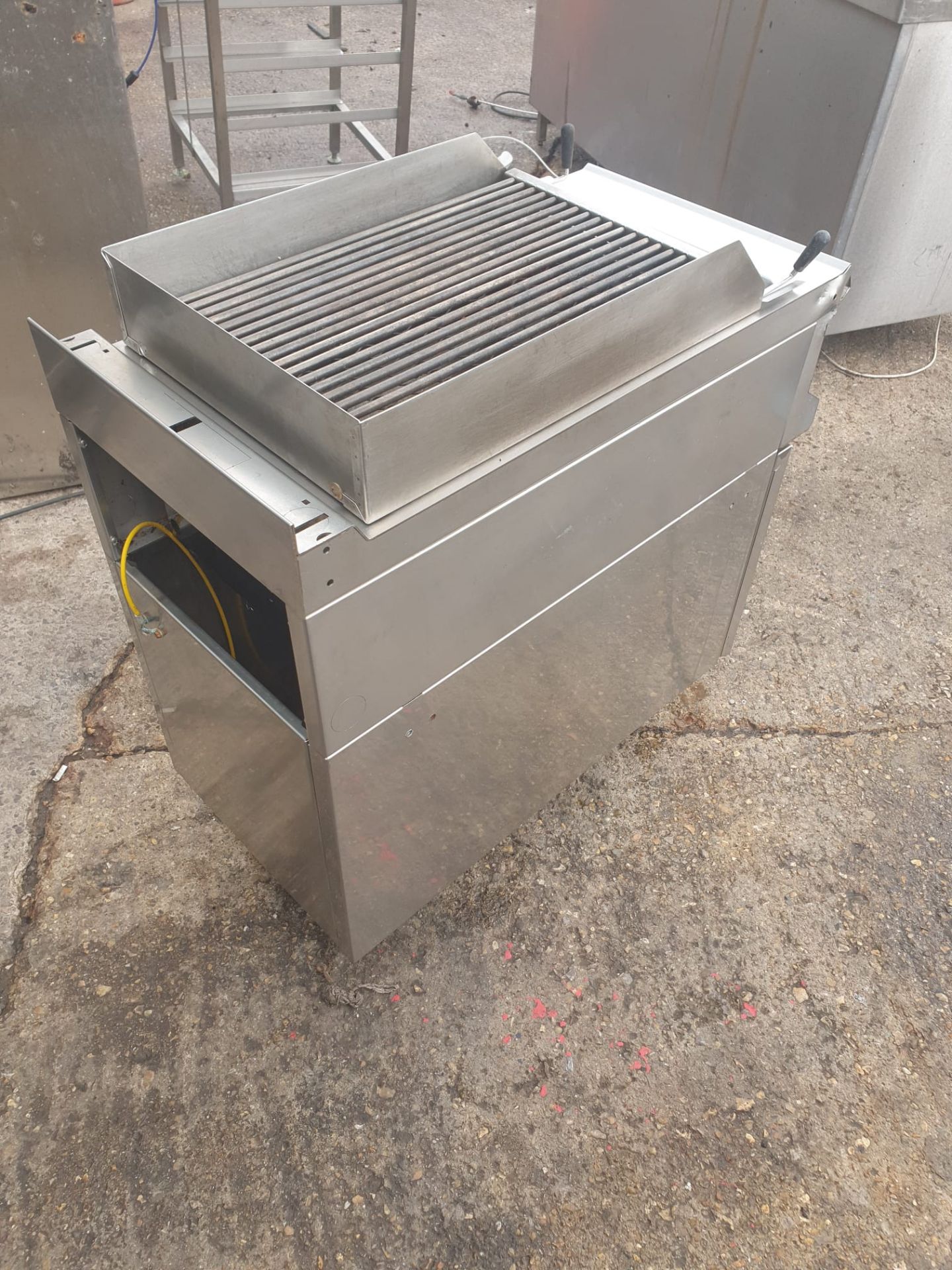 CHARGRILL 450 MM WIDE - FULLY WORKING - NATURAL GAS - Bild 4 aus 4