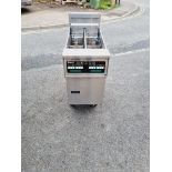 PITCO DOUBLE BASKET FULLY COMPUTER FRYER 3 PHASE ELECTRIC FRYER - FULLY REFURBISHED 