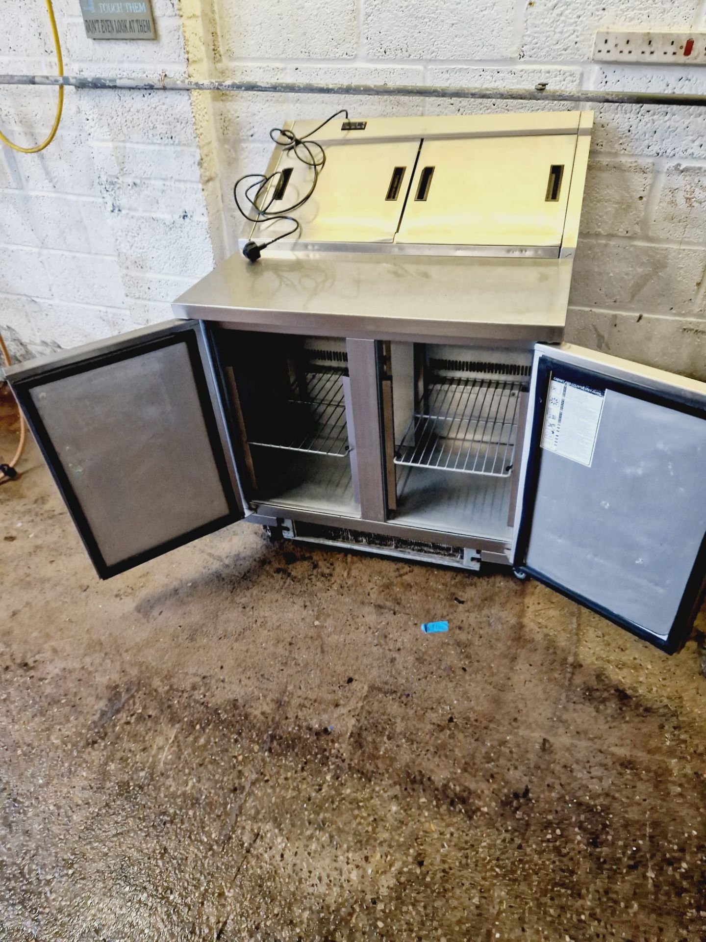 FOSTER PS1000HR PREP FRIDGE - FULLY WORKING - 13 AMP PLUG - Image 2 of 4