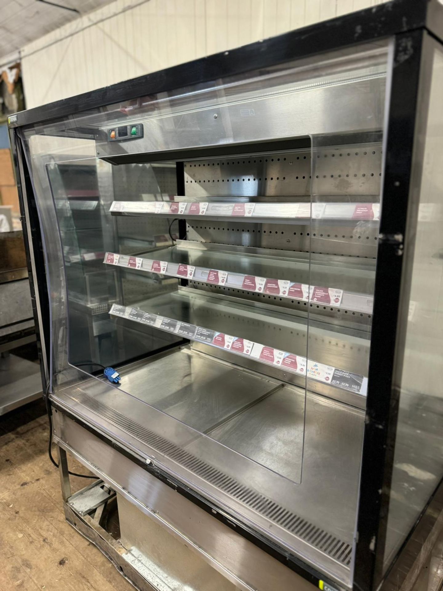 GRAB AND GO DISPLAY FRIDGE - SANDWICH FRIDGE - EX COSTA AND ALMOST NEW CONDITION  - Image 3 of 5
