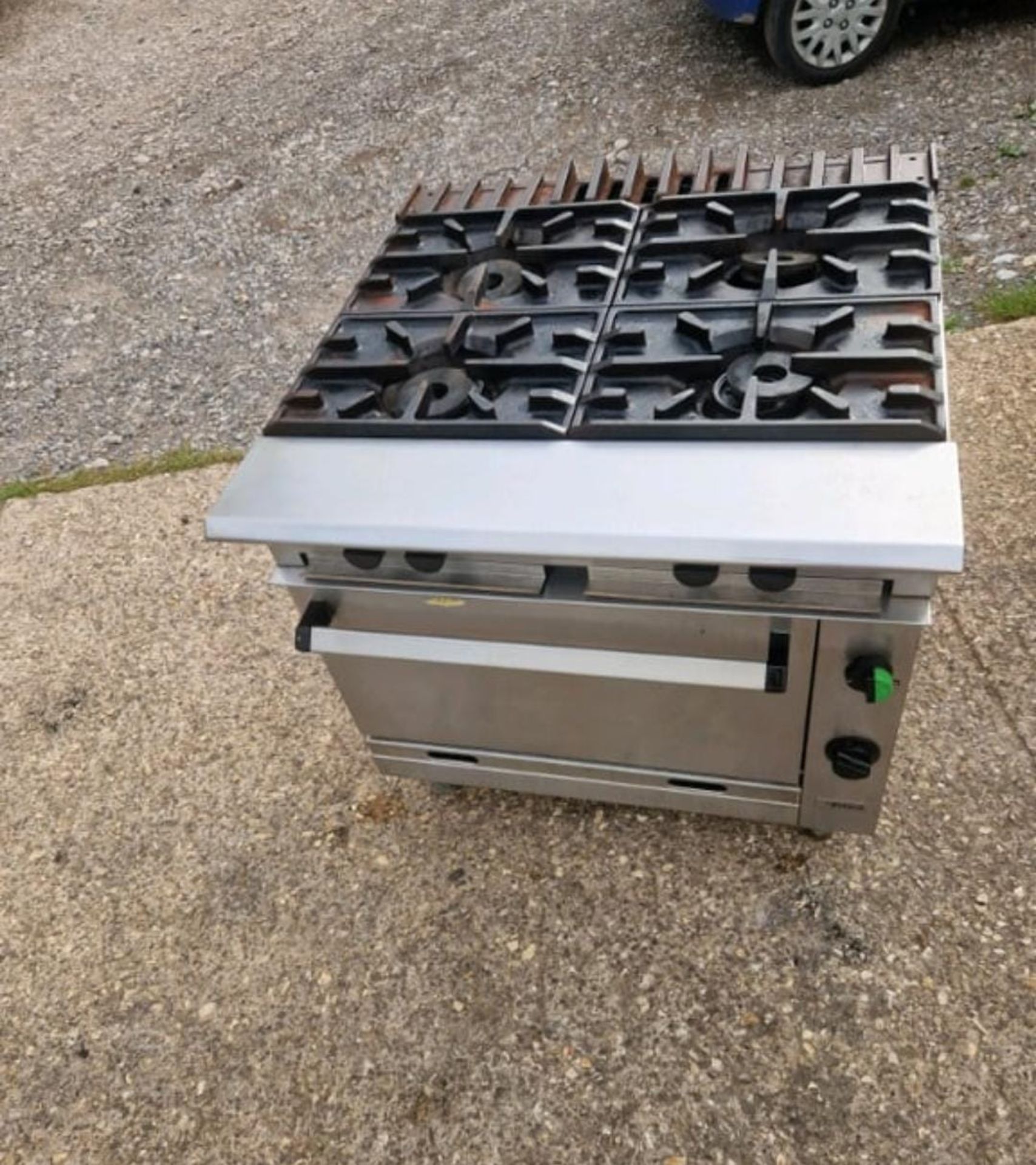 FALCON CHITAIN 4 BURNER COOKER WITH OVEN - Image 2 of 3