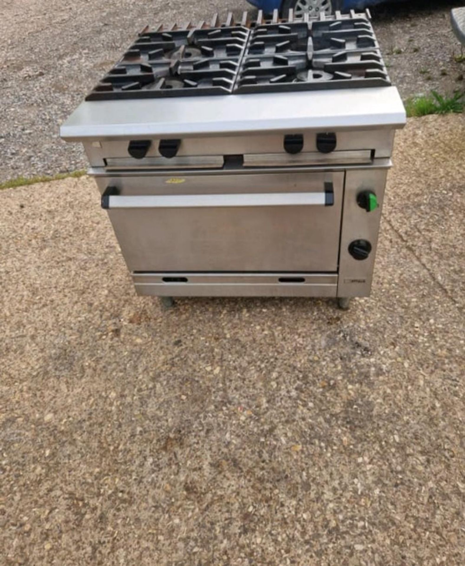 FALCON CHITAIN 4 BURNER COOKER WITH OVEN