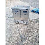 FOSTER HR 240 UNDER COUNTER FRIDGE - ALMOST NEW CONDITION