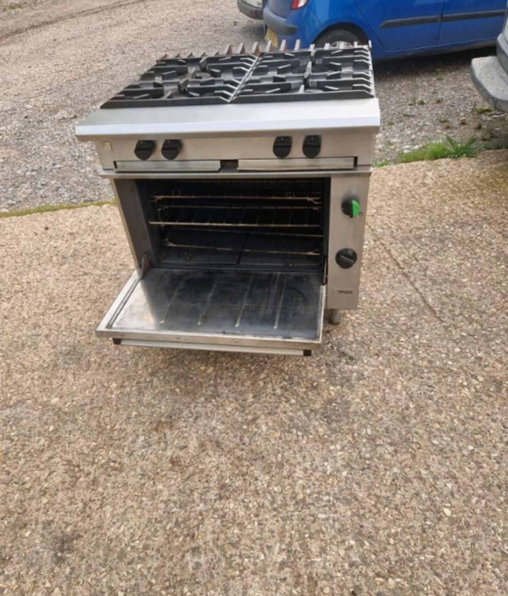 FALCON CHITAIN 4 BURNER COOKER WITH OVEN - Image 3 of 3