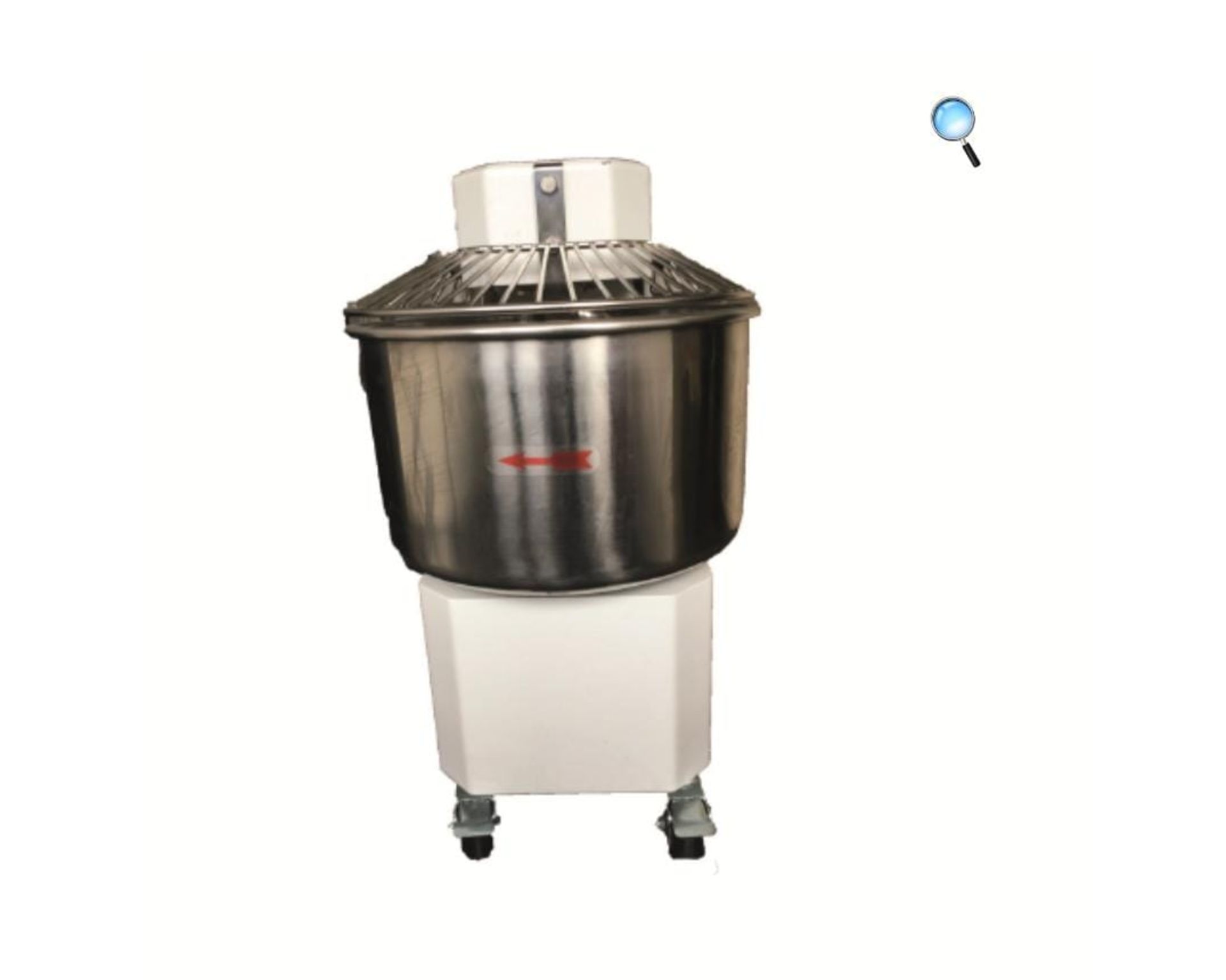 BRAND NEW 30L DOUGH MIXER SPRIAL - ITALIAN MADE - STILL IN BOX - 13 AMP UK PLUG - Image 2 of 6