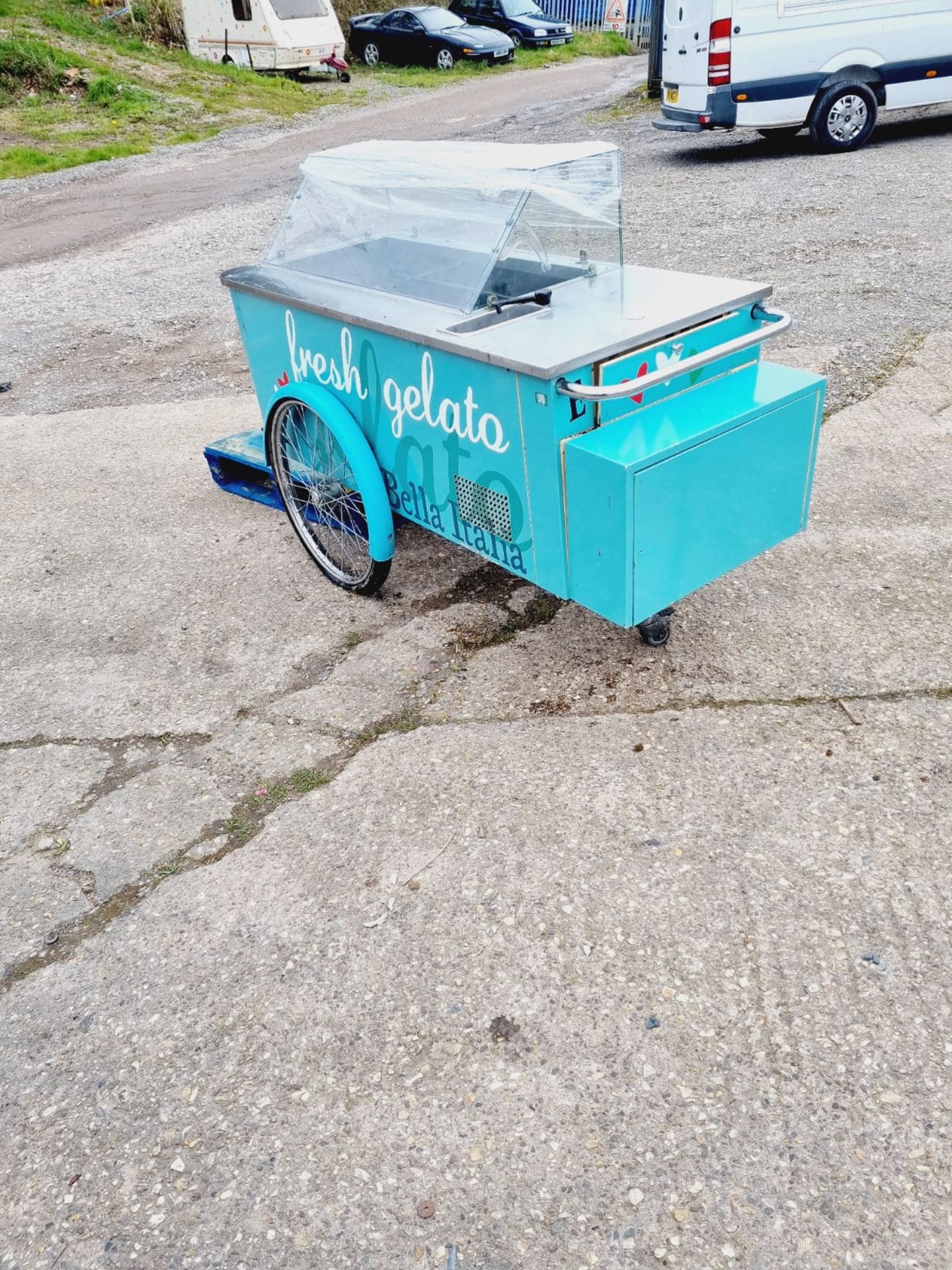 ICE CREAM CART - REMOVED FROM BELLA ITALIA - Image 3 of 4