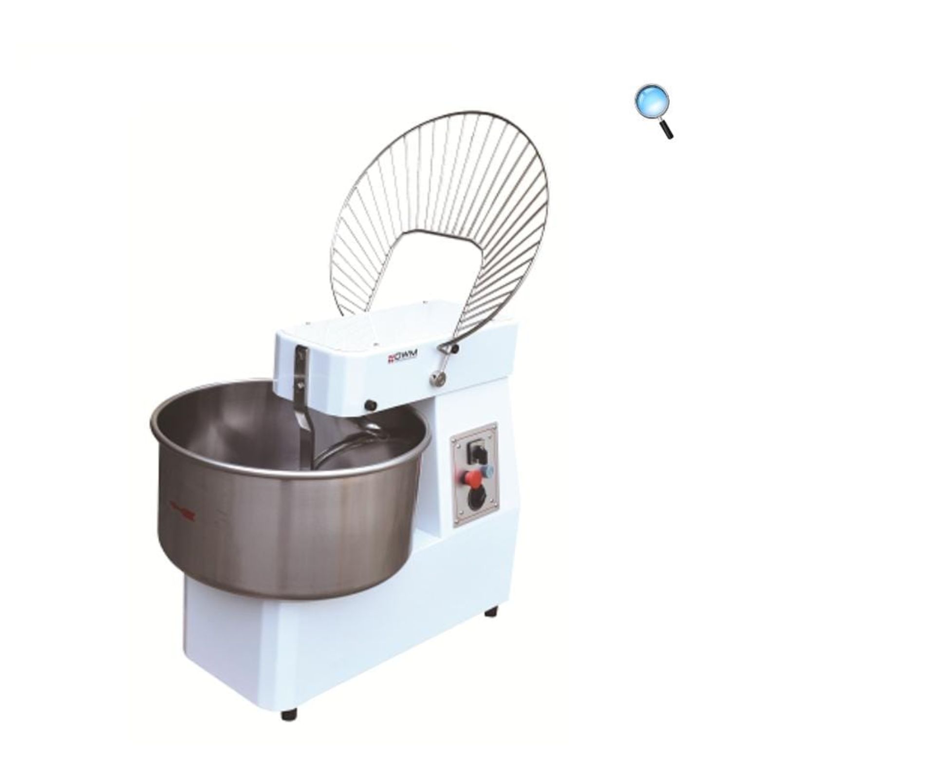 BRAND NEW 30L DOUGH MIXER SPRIAL - ITALIAN MADE - STILL IN BOX - 13 AMP UK PLUG - Image 4 of 6