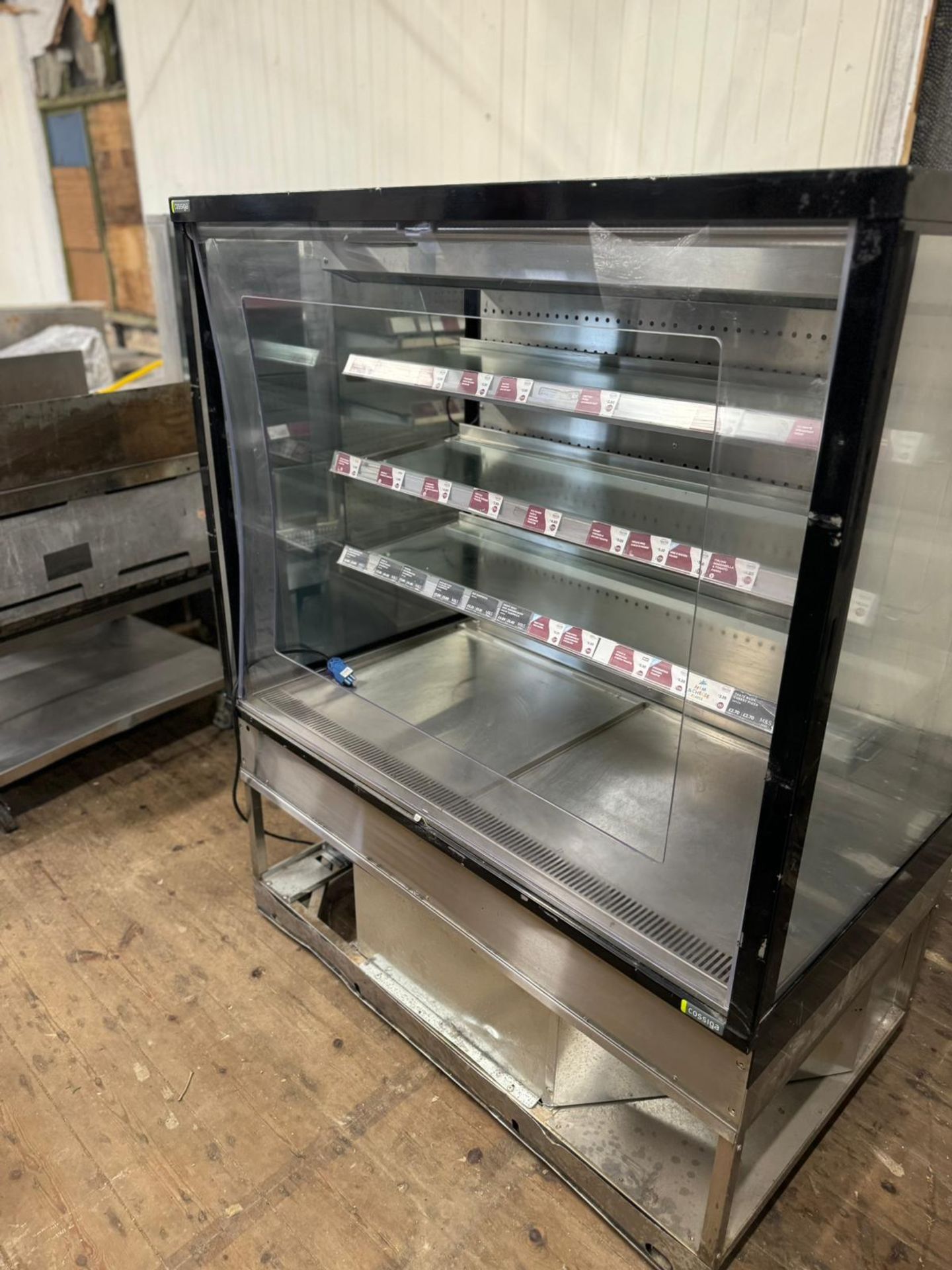 GRAB AND GO DISPLAY FRIDGE - SANDWICH FRIDGE - EX COSTA AND ALMOST NEW CONDITION 