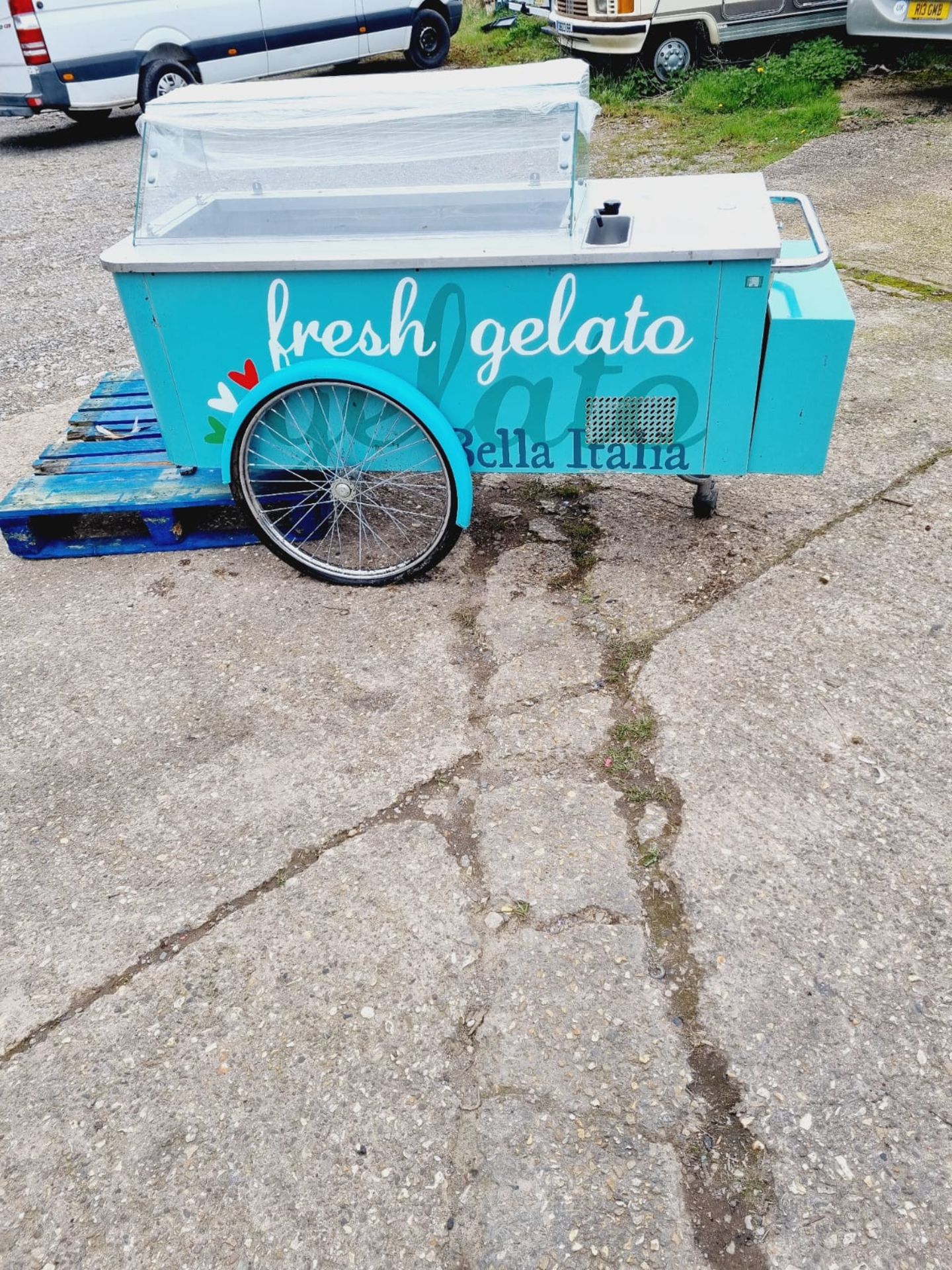 ICE CREAM CART - REMOVED FROM BELLA ITALIA