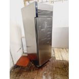 FOSTER G2 UPRIGHT FRIDGE +1 +4 - 600 LITRE - STAINLESS STEEL - FULLY WORKING AND SERVICED