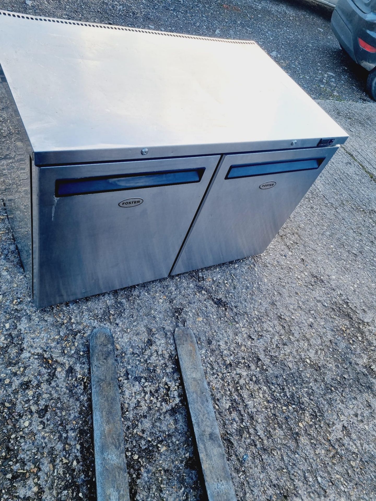 FOSTER HR360 DOUBLE DOOR FRIDGE - YEAR 2022 - 1200 MM W AND 700 D - ALMOST NEW CONDITION  - Image 6 of 6