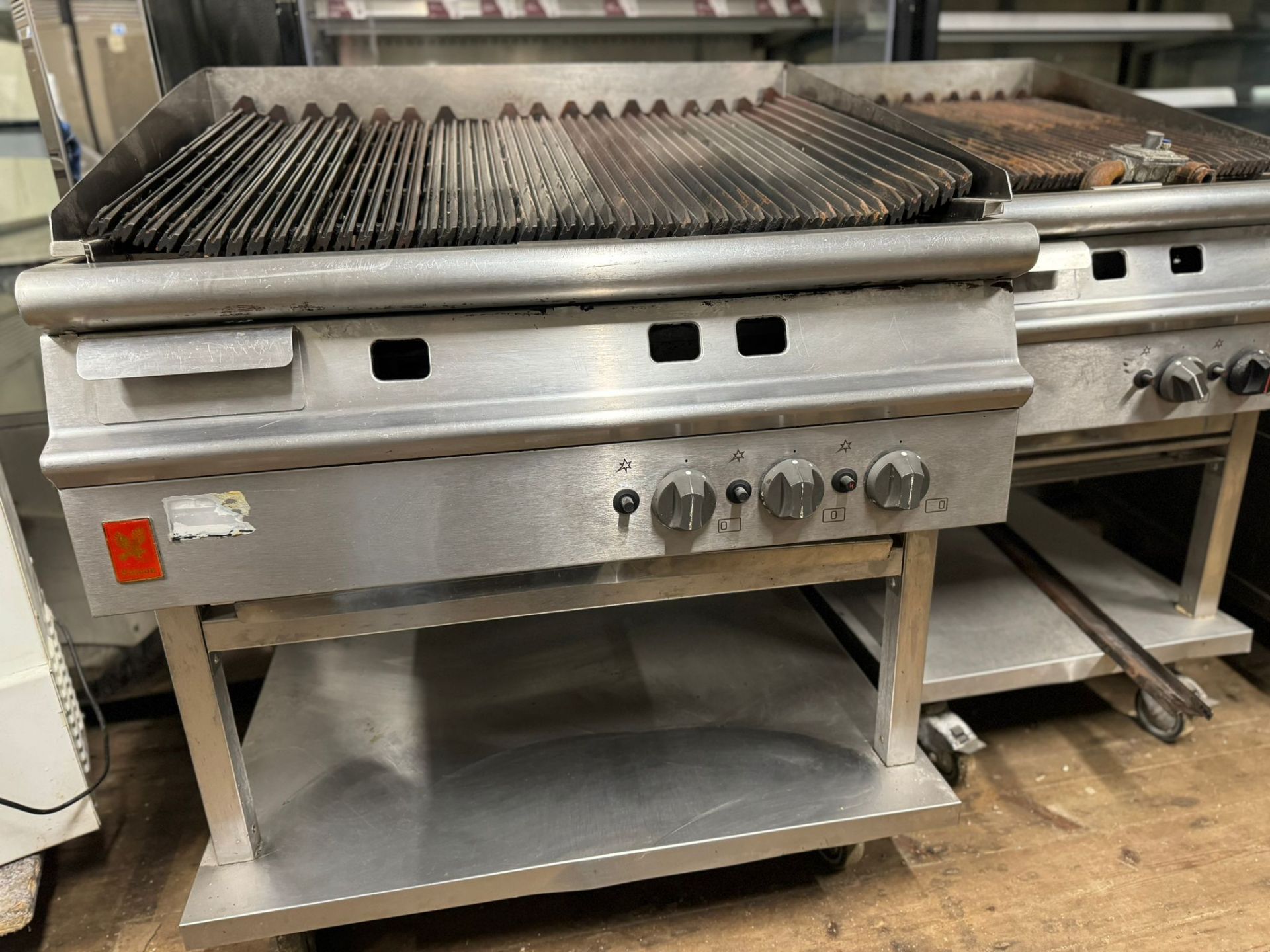 FALCON 900MM W CHARGRILL BROILER - FULLY WORKING CONDITION - NATURAL  GAS - Bild 2 aus 5