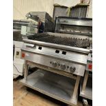 FALCON 900MM W CHARGRILL BROILER - FULLY WORKING CONDITION - NATURAL  GAS