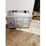 WILLIAMS PREP  FRIDGE 1400 MM WIDE - FULLY WORKING AND TESTED
