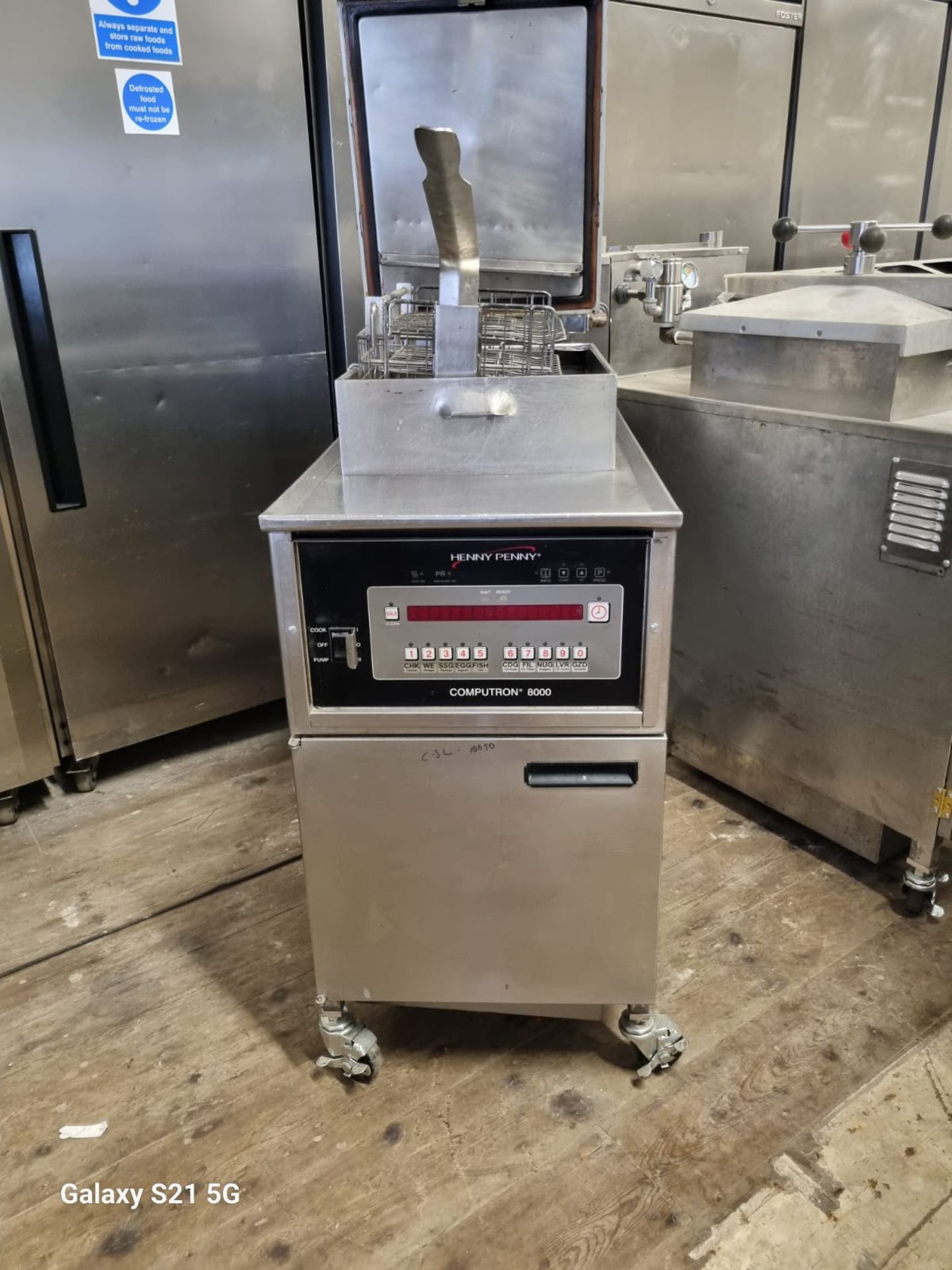 HENNY PENNY COMPUTEON 8000 GAS PRESSURE FRYER - FULLY SERVICED AND TESTED - ALL ORIGINAL PARTS  - Bild 4 aus 8