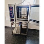 ELOMA GAS COMBI OVEN WITH STAND AMD FILTRATION - NATURAL GAS