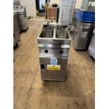 VALENTINES EVO SERIES 3 PHASE ELECTRIC FRYER - SELF FILTRATION - FULLY WORKING