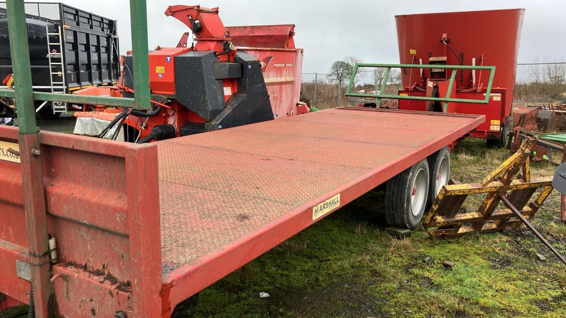 2008 MARSHALL BALE TRAILER - 25FT - Image 3 of 3