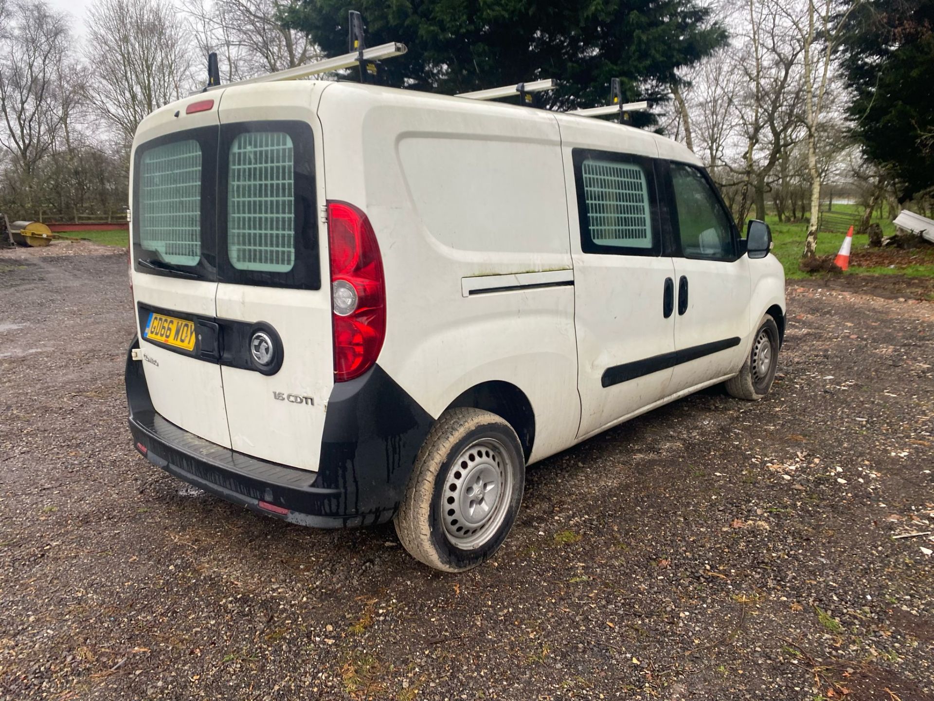 2016 66 VAUXHALL COMBO LWB PANEL VAN - 93K MILES - 1.6 6 SPEED - ROOF RACK - EURO 6 - Image 3 of 5