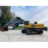 AKERMAN EC420 TRACKED EXCAVATOR C/W DOUBLE LOCKING QUICK HITCH