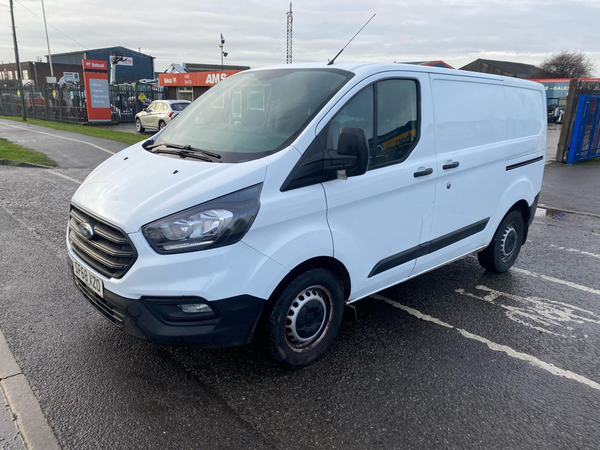 2018 68 FORD TRANSIT CUSTOM PANEL VAN - 118K MILES - EURO 6 - NEWER SHAPER - AIR CON - Image 10 of 12