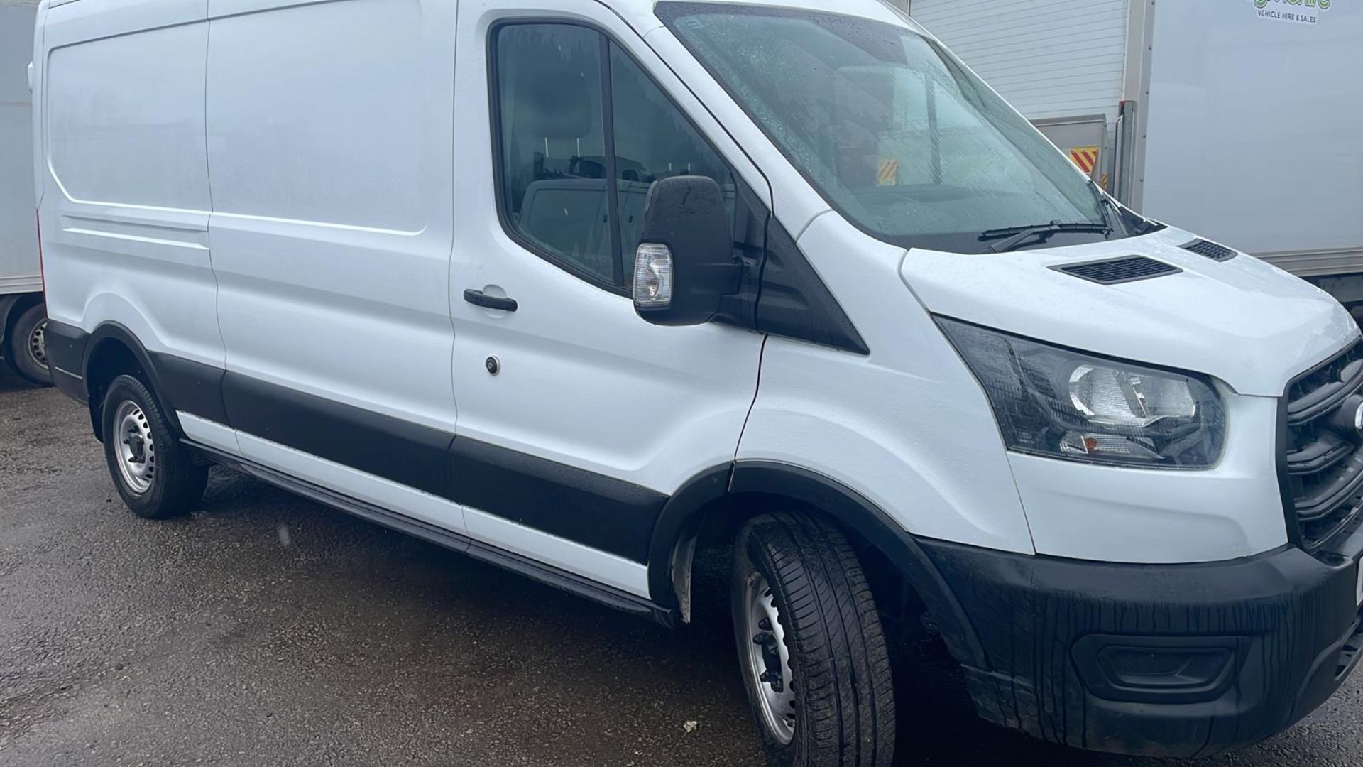 2022 22 PLATE FORD TRANSIT 350 LEADER ECO BLUE PANEL VAN - 24,186 WARRANTED MILES - FWD  - Image 2 of 9