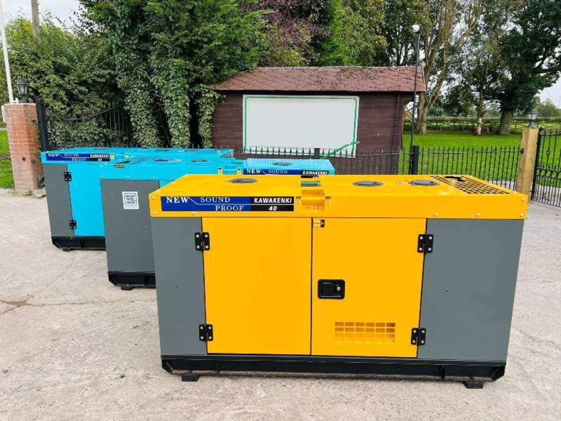 BRAND NEW KAWAKENI KK40 40KVA SILENT RUN GENERATOR *YEAR 2023* - Bild 12 aus 14