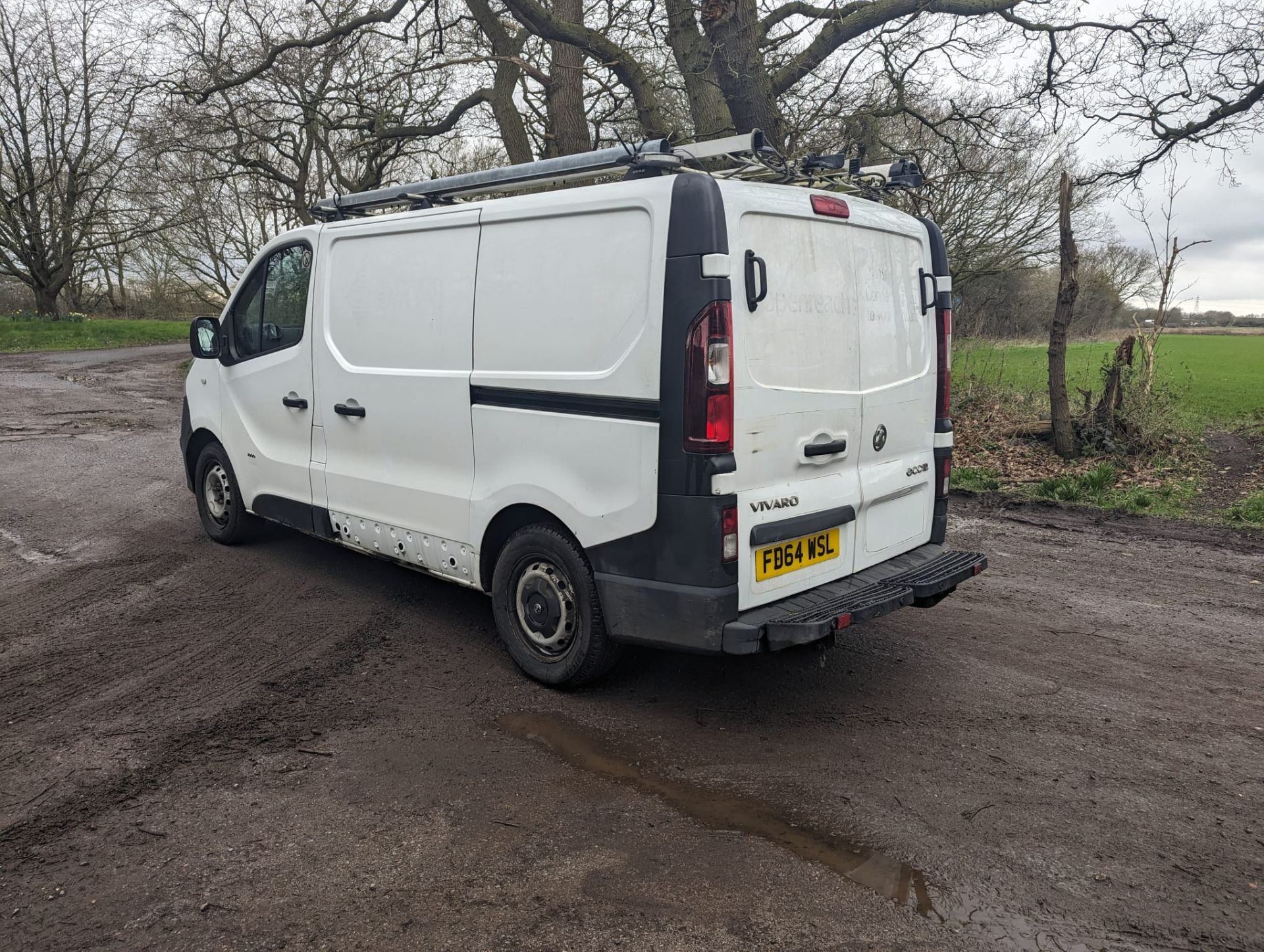 2014 64 VAUXHALL VIVARO PANEL VAN - 78K MILES - ROOF RACK - EX BT - Image 3 of 9