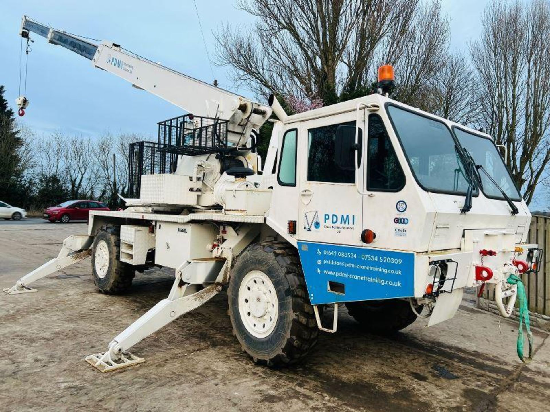 GROVES COLES 315M MKII 4X4 ROUGH TERRAIN 18M CRANE C/W DOUBLE PUSH OUT BOOM