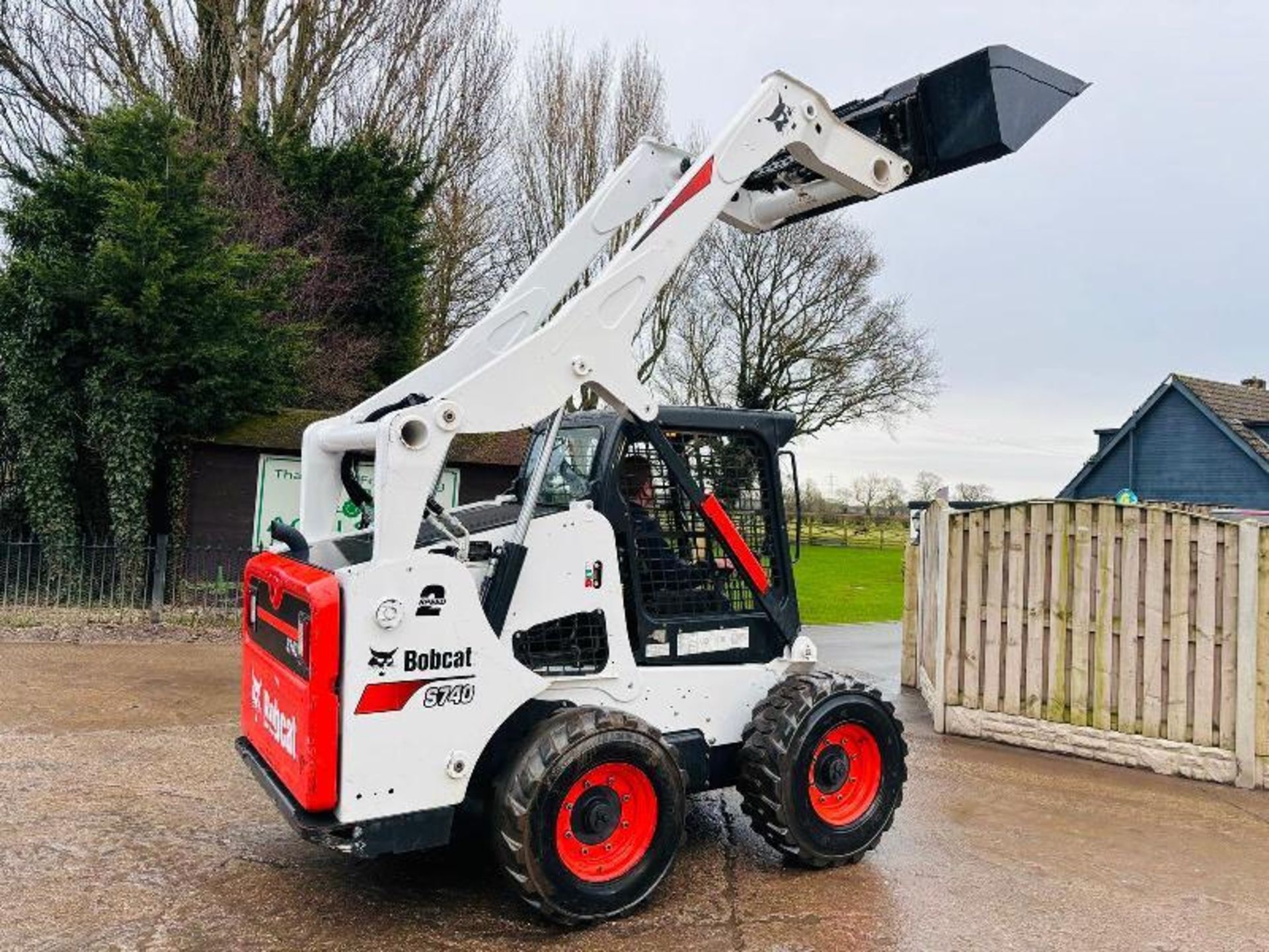 BOBCAT S740 SKIDSTEER *YEAR 2019, 3617 HOURS* C/W BUCKET - Image 15 of 19