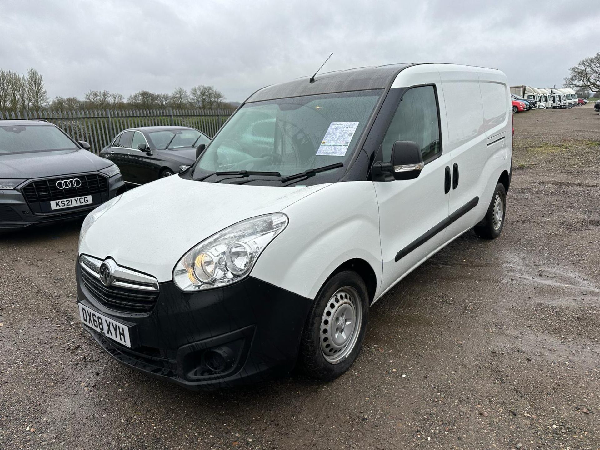 2018 68 VAUXHALL COMBO LWB PANEL VAN - 82K MILES - 1.6 6 SPEED - LWB - EURO 6 - PLY LINED