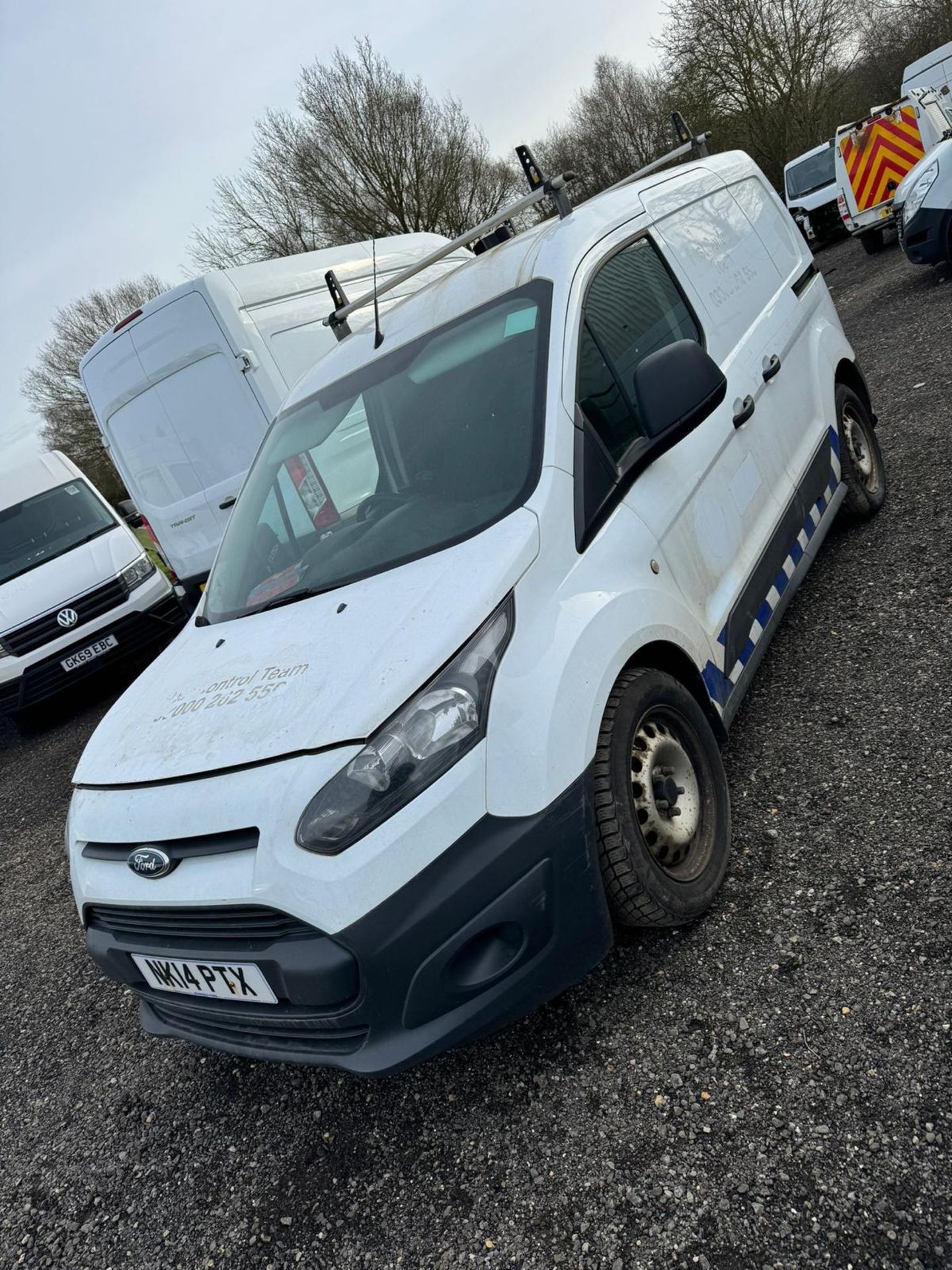 2014 14 FORD TRANSIT CONNECT PANEL VAN - 125K MILES NON RUNNER SNAPPED TIMING BELT EX COUNCIL - Image 4 of 9