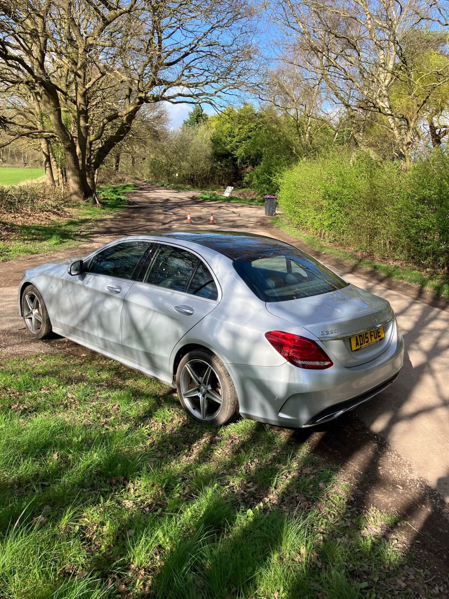 2015 15 MERCEDES C220D SPORT PREMIUM PLUS SALOON - 104K MILES - AIR SUSPENSION - PAN ROOF - SAT NAV - Bild 8 aus 21