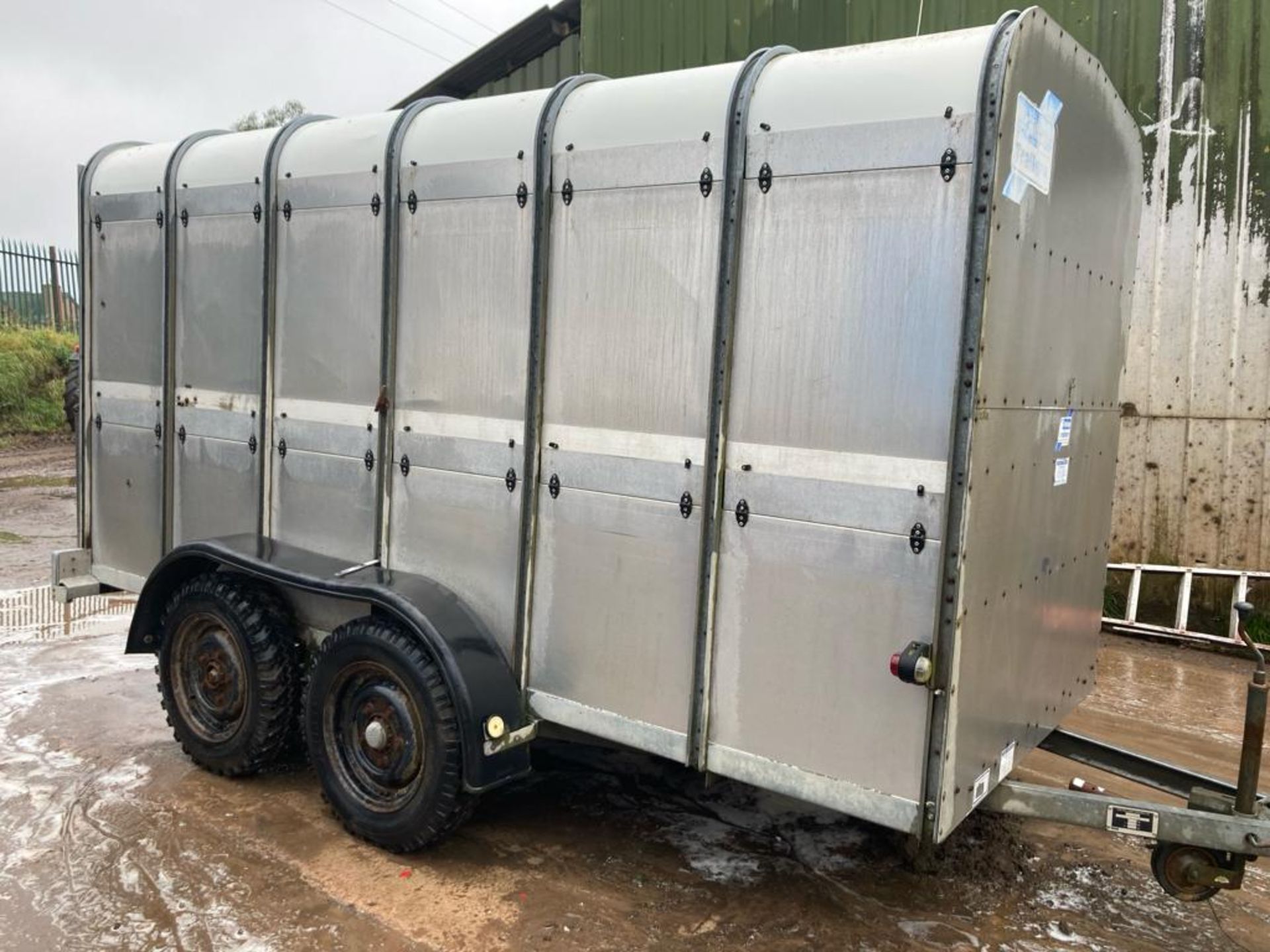 6FT IFOR WILLIAMS LIVE STOCK TRAILER - Image 8 of 8