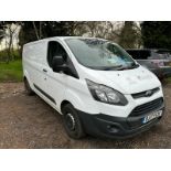 2017 17 FORD TRANSIT CUSTOM LWB PANEL VAN - 89K MILES-  EURO 6 - PLY LINED 