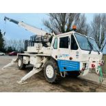 GROVES COLES 315M MKII 4X4 ROUGH TERRAIN 18M CRANE C/W DOUBLE PUSH OUT BOOM