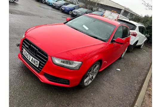 2013 63 AUDI A4 3.0 QUATRRO AUTO S LINE - 103K MILES - 19 INCH ALLOYS - NON RUNNER - Image 3 of 5