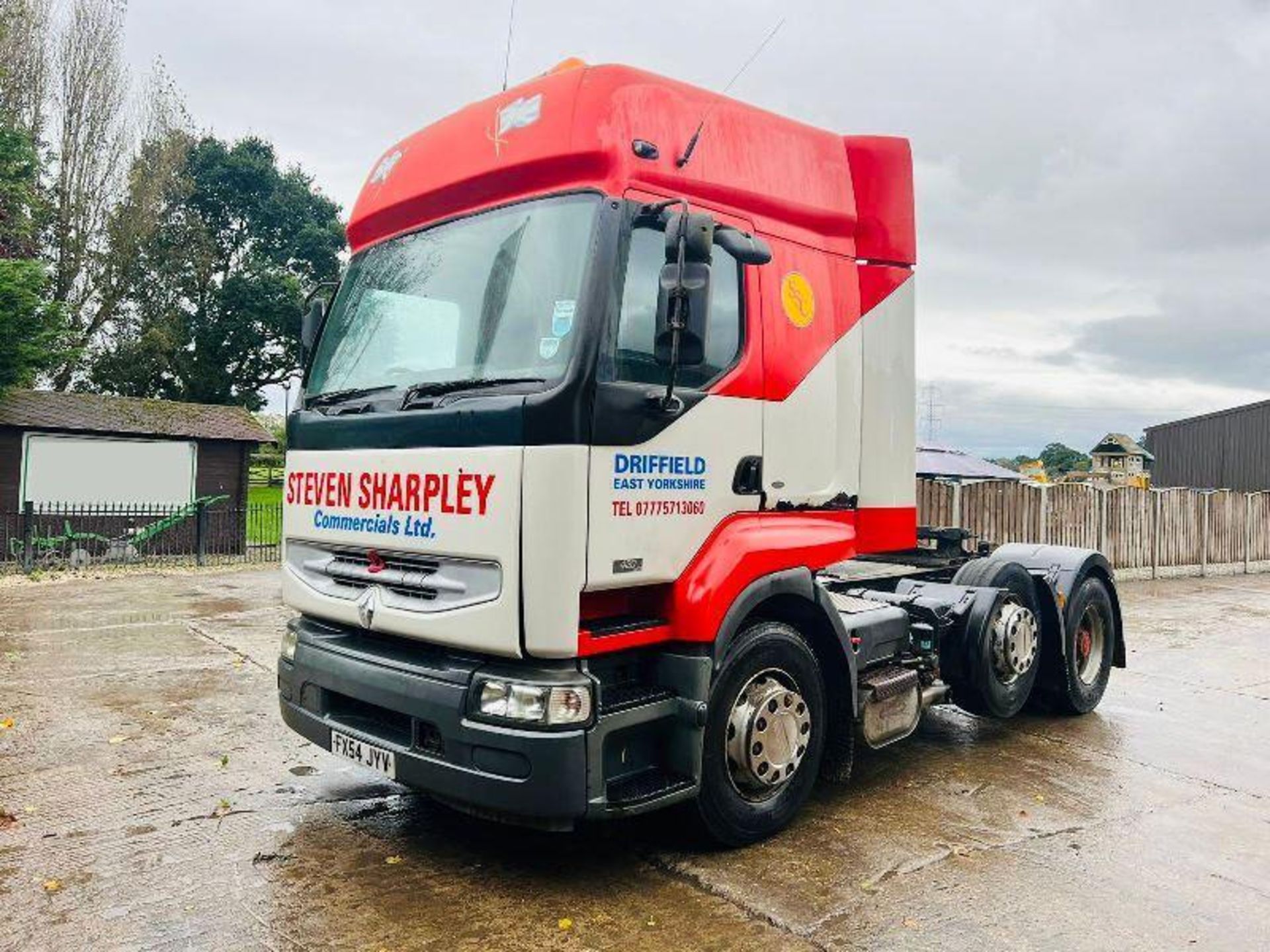 RENAULT 420DCI 6X2 TRACTOR UNIT C/W BIG HUB REDUCTION & MANUAL GEAR BOX - Image 13 of 13