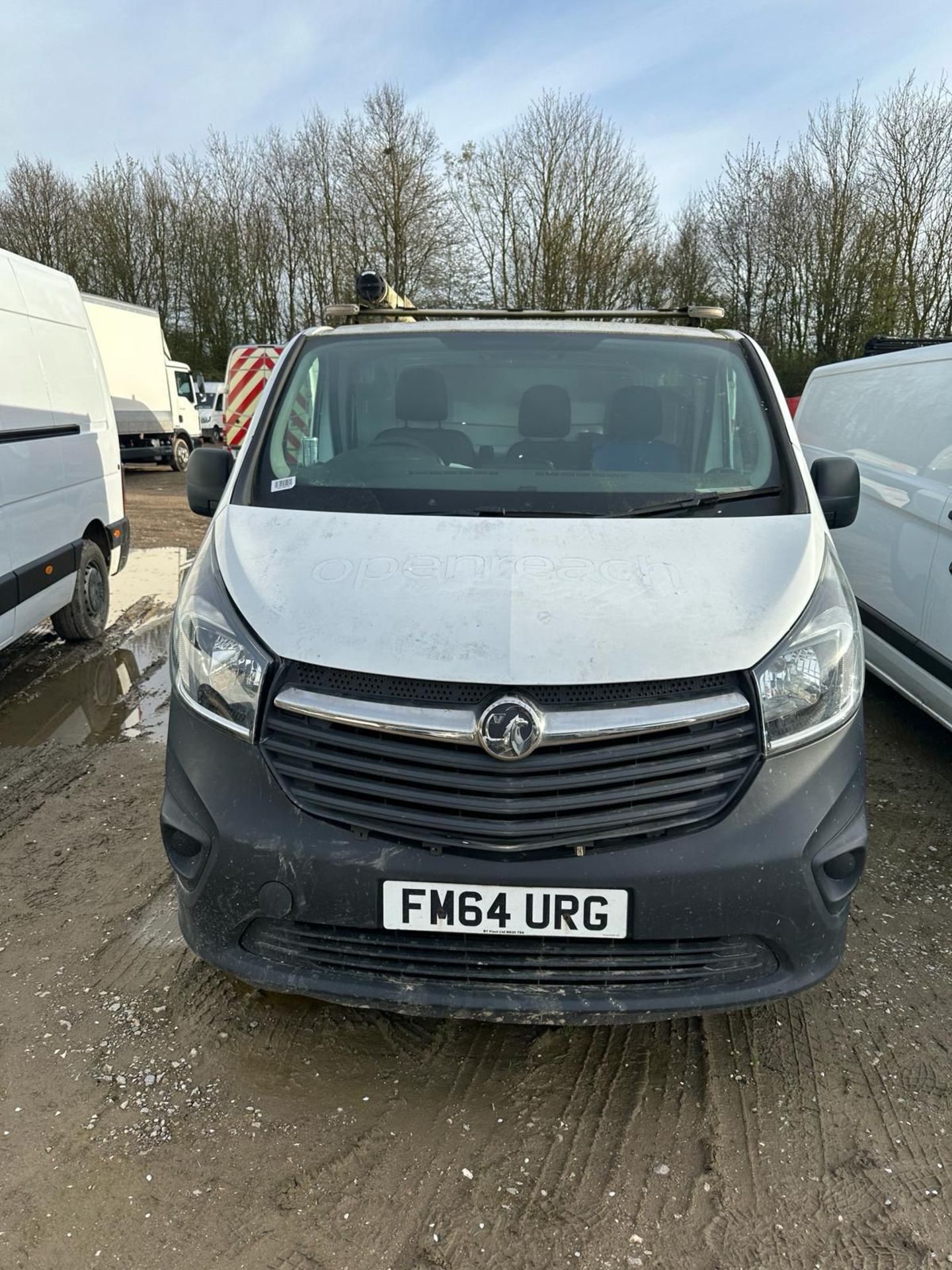 2015 64 VAUXHALL VIVARO PANEL VAN - 78K MILES - EX BT - TWIN SIDE DOORS - ROOF RACK  - Bild 3 aus 10