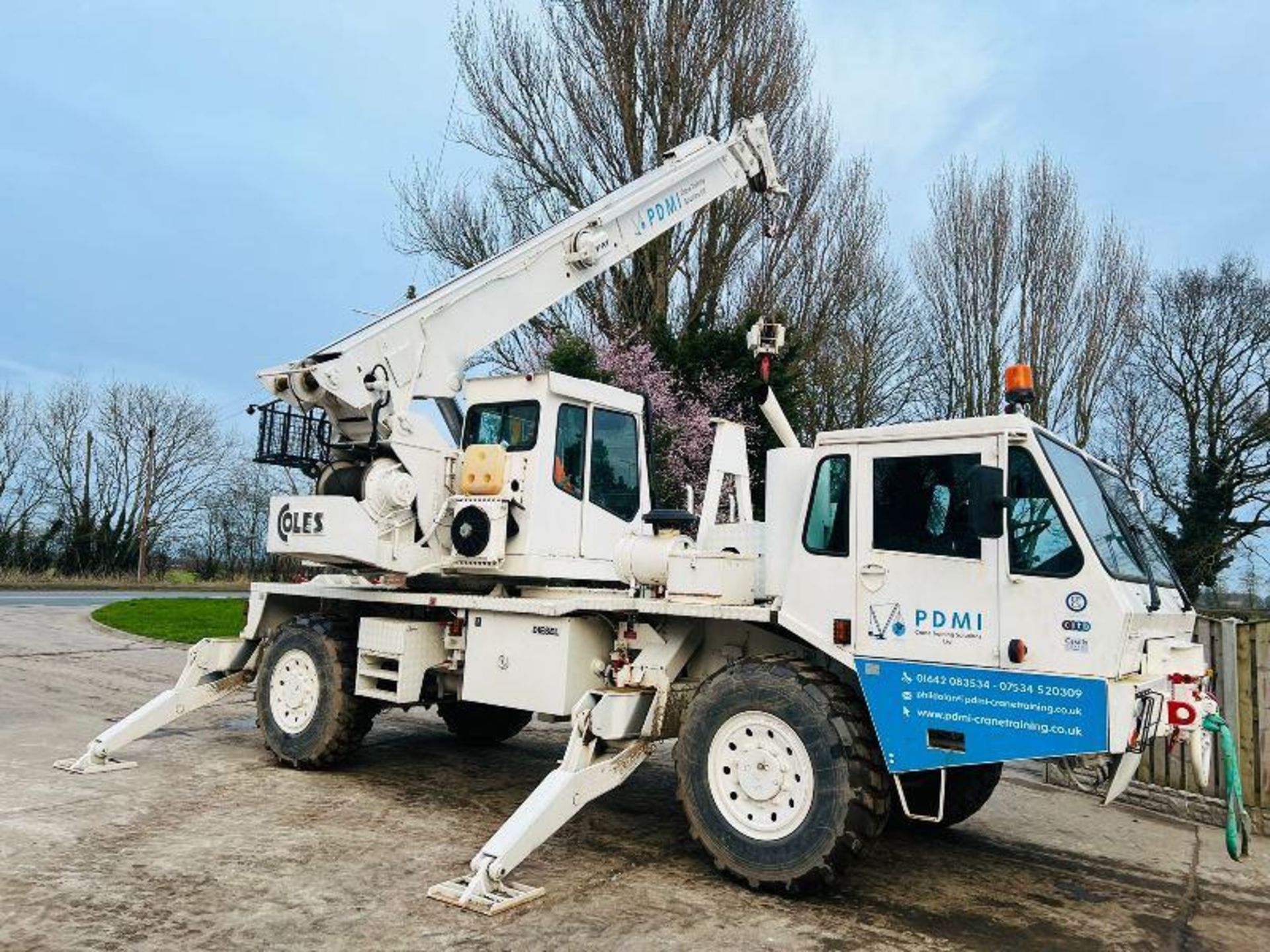 GROVES COLES 315M MKII 4X4 ROUGH TERRAIN 18M CRANE C/W DOUBLE PUSH OUT BOOM - Image 5 of 18