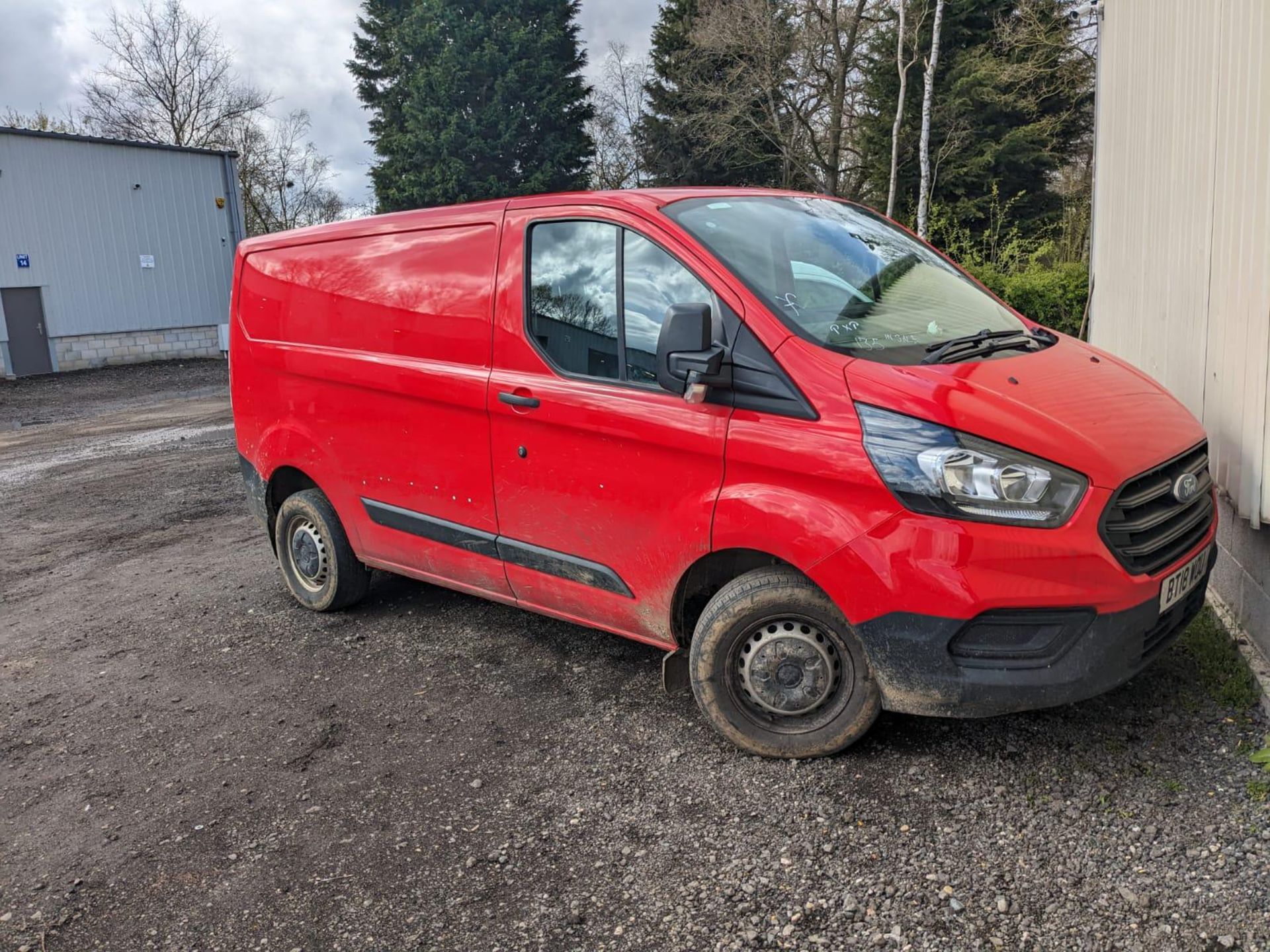 2018 18 FORD TRANSIT CUSTOM PANEL VAN - 96K MILES - EURO 6 - PLY LINED - AIR CON