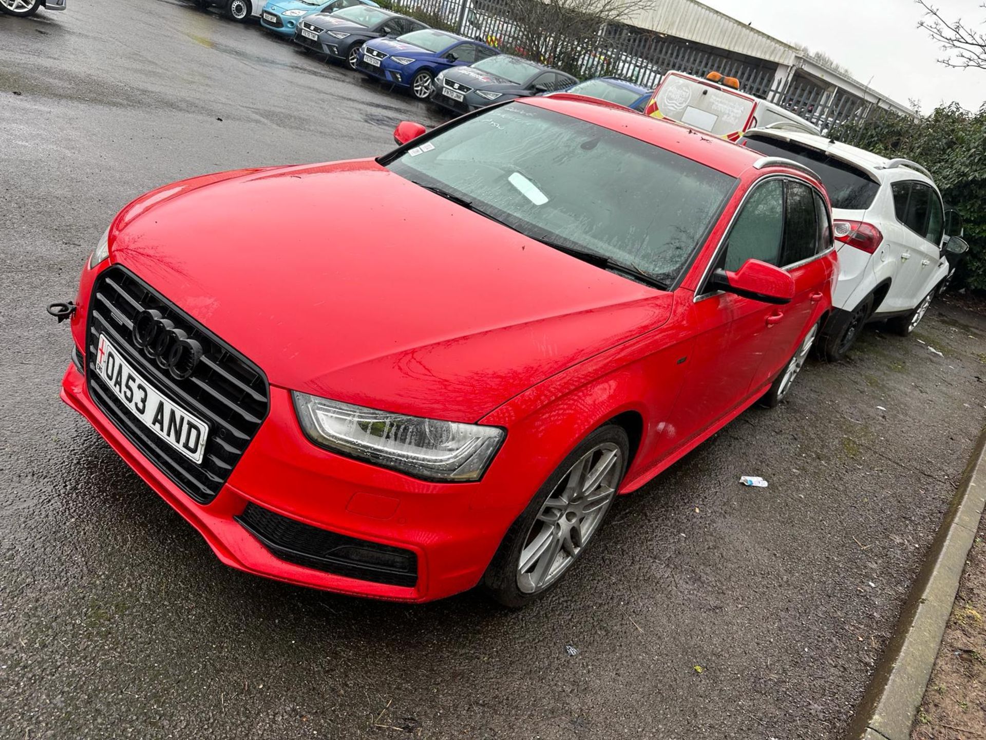 2013 63 AUDI A4 3.0 QUATRRO AUTO S LINE - 103K MILES - 19 INCH ALLOYS - NON RUNNER - Bild 3 aus 5