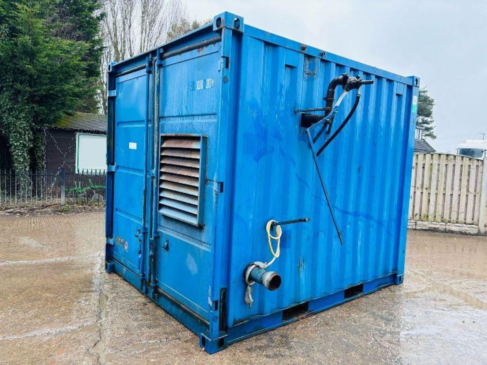 10FT X 8FT CONTAINERISED 4 INCH WATER PUMP C/W PERKINS ENGINE