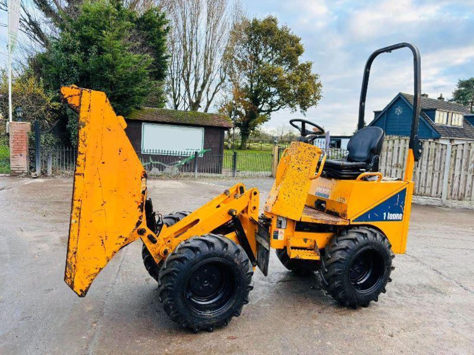 THWAITES 1 TON HIGH TIP 4WD DUMPER * YEAR 2015, ONLY 2009 HOURS * - Bild 14 aus 15