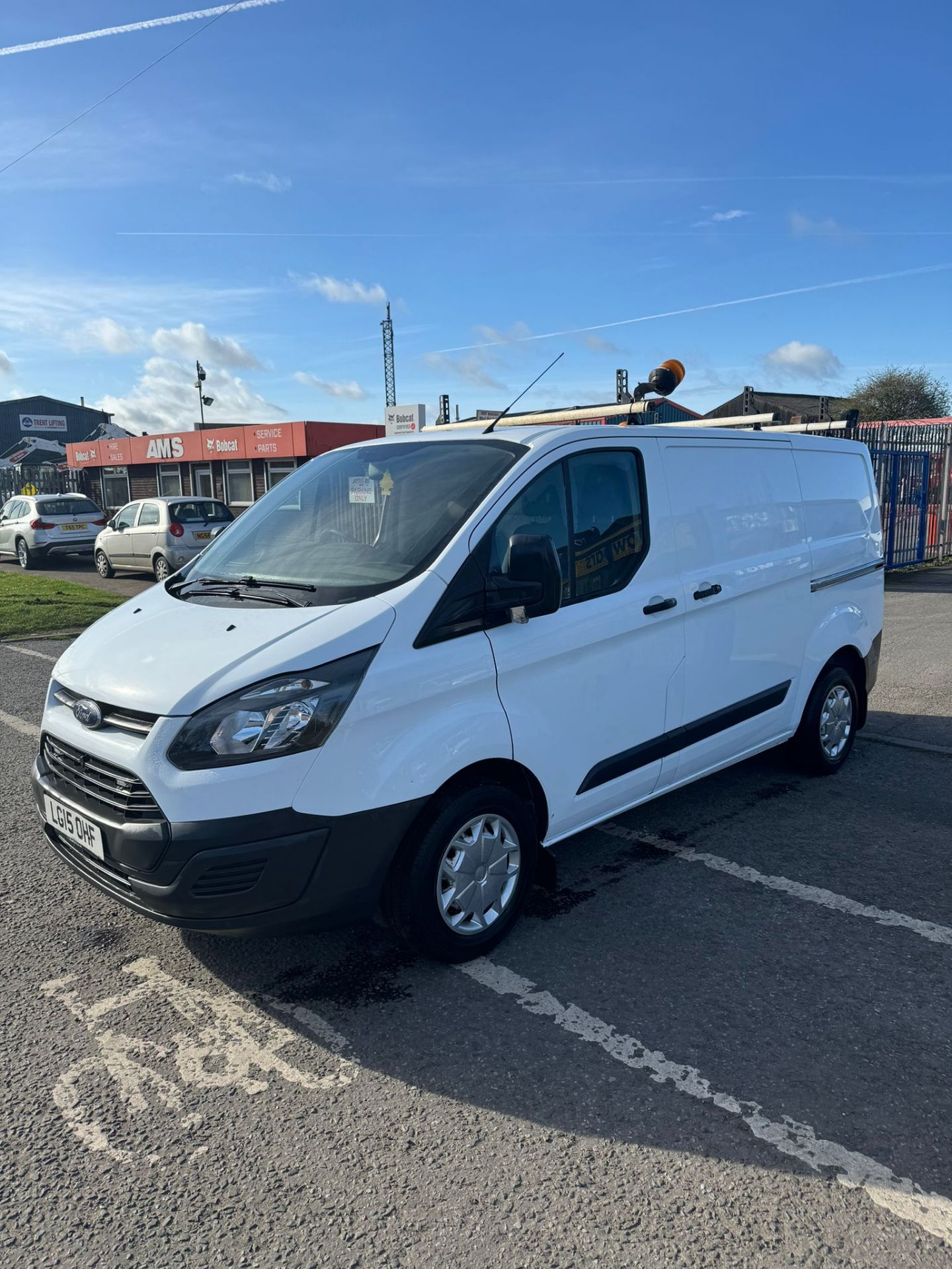 2015 15 FORD TRABSIT CUSTOM 310 ECO-TECH PANEL VAN - 125K MILES - 1 KEY - AIR CON - Image 2 of 12