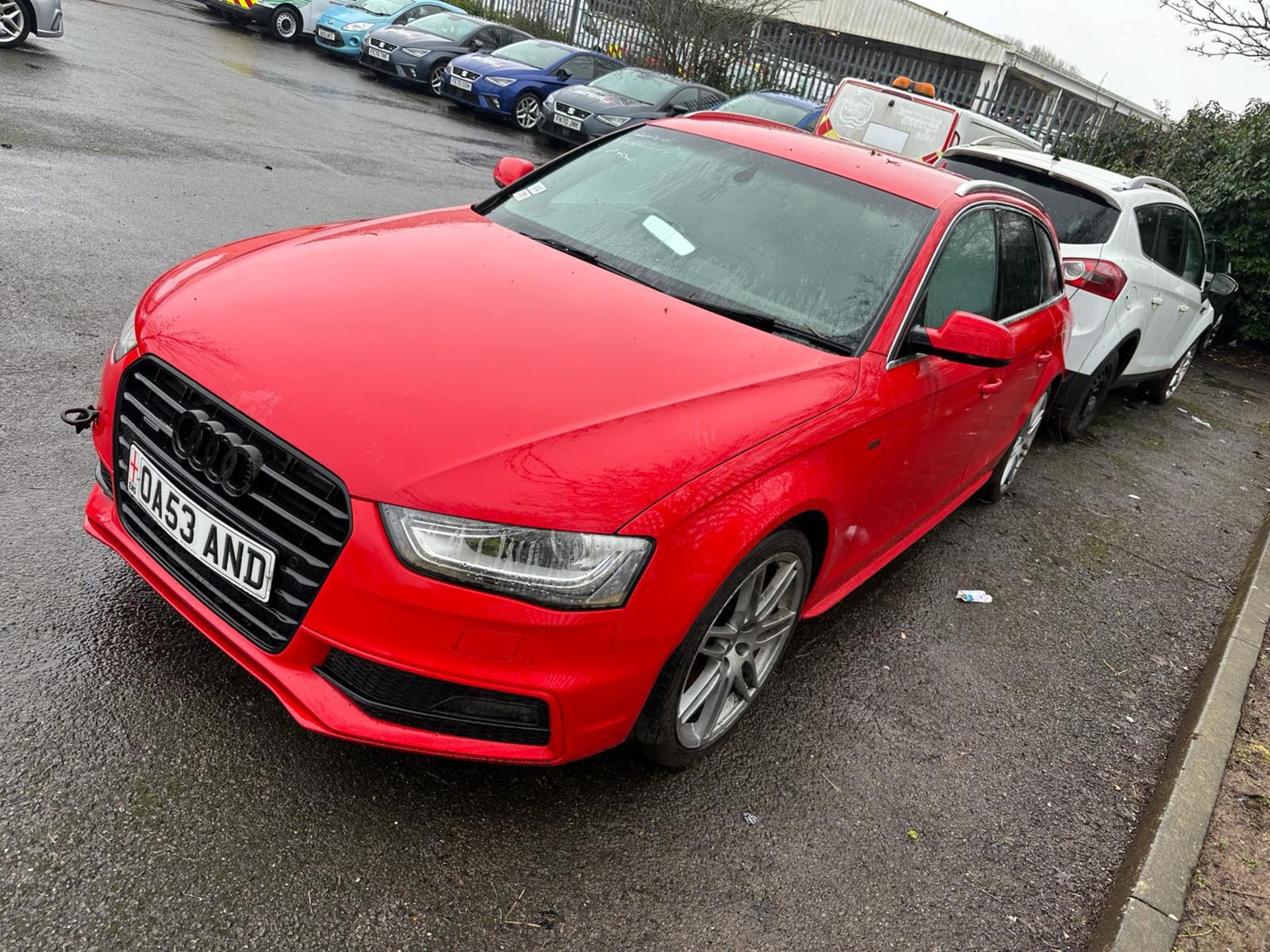 2013 63 AUDI A4 3.0 QUATRRO AUTO S LINE - 103K MILES - 19 INCH ALLOYS - NON RUNNER - Bild 4 aus 5