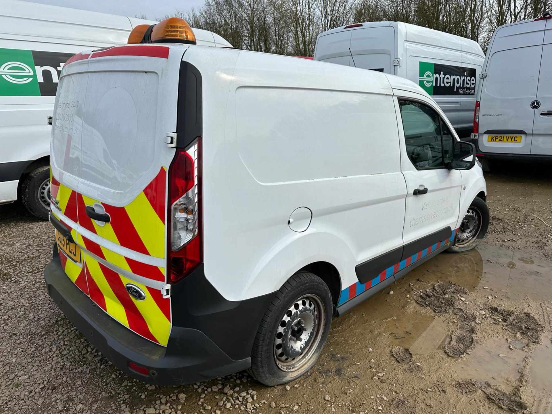 2015 15 FORD TRANSIT CONNECT PANEL VAN - 86K MILES - AIR CON - EX WATER BOARD - Bild 4 aus 7